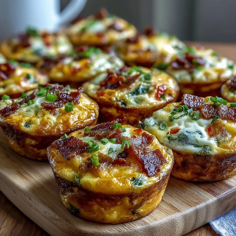 Hearty gluten-free Breakfast Egg Muffins packed with peppers, onions, and cheddar, perfect for meal prep containers.